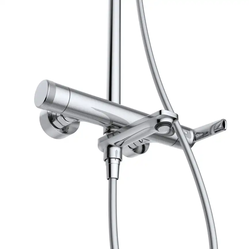 Комплект смесителей CEZARES LUX-CVD/LS-01 для ванной комнаты, Хром фото 12