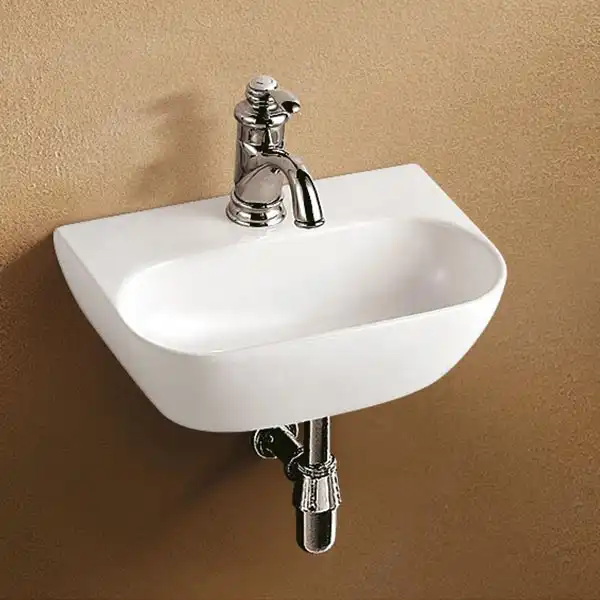 Раковина подвесная AVS Бетти 42х28 белая фото 2