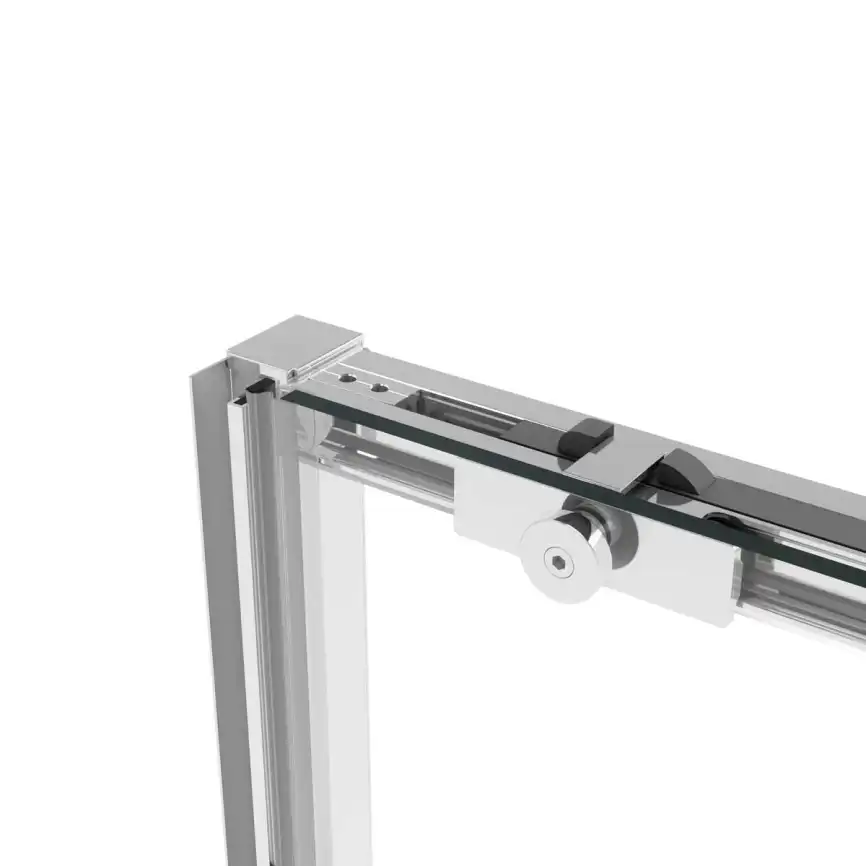 Душевая дверь Vincea Slim Soft 120 см, VDS-1SS120CL, профиль Хром, стекло Прозрачное фото 4