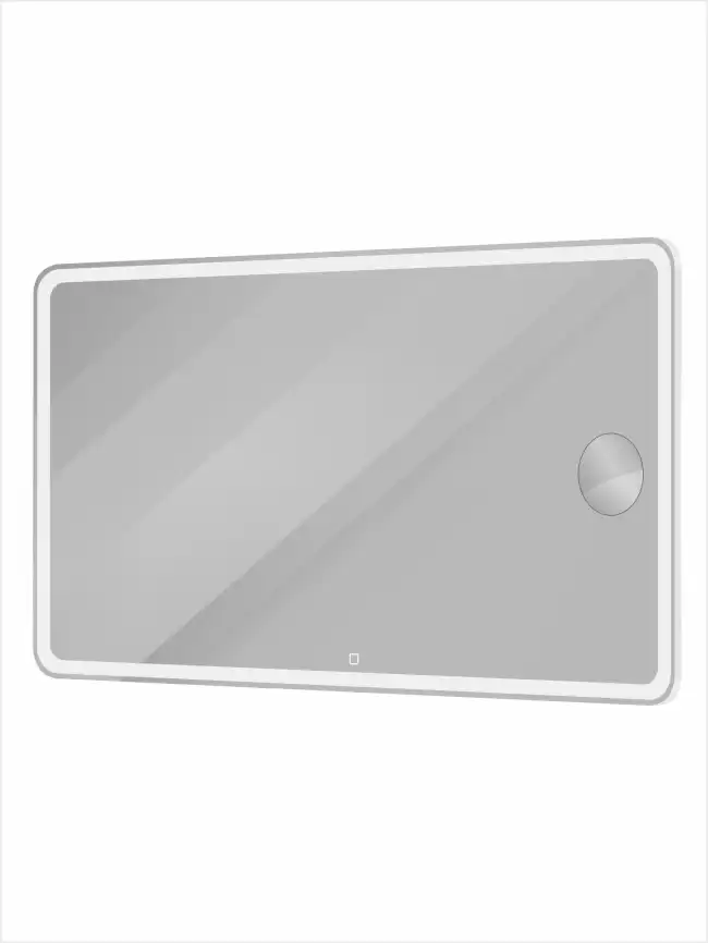 Зеркало BelBagno SPC-MAR-1400-800-LED-TCH-LNZ с подсветкой и встроенной линзой 3-х кратного увеличения фото 3