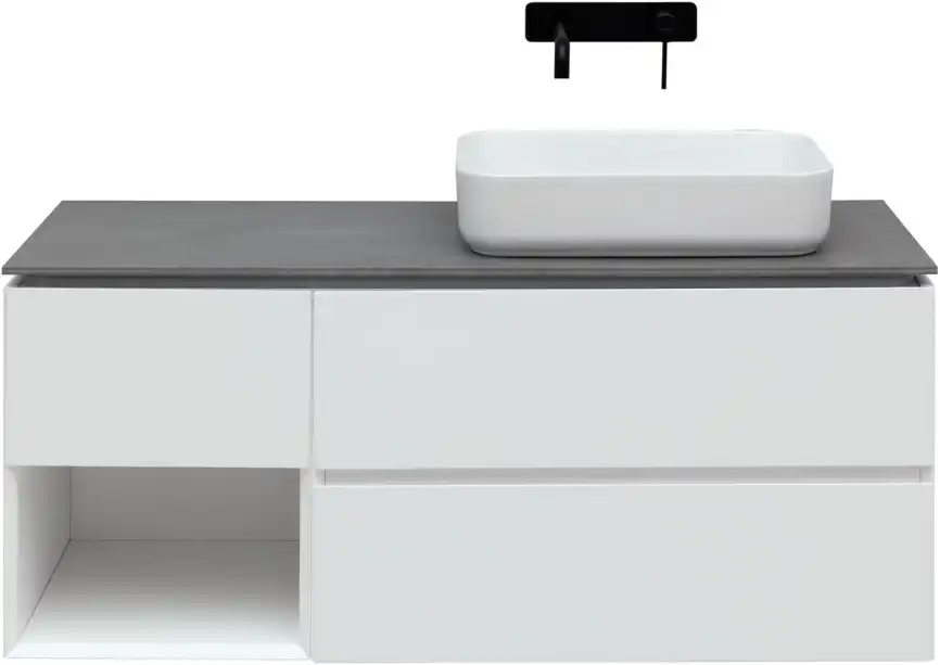 Тумба под раковину Allen Brau Infinity 120 1.21007.WM R белый матовый фото 6