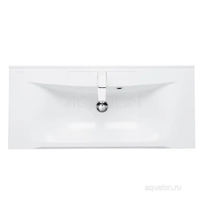 Раковина AQUATON Премьер М 100 белая 1A70473KPR010 фото 2
