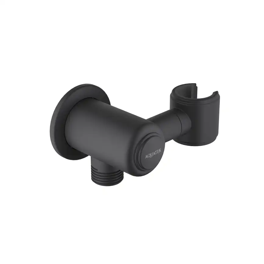 Шланговое подключение Aquatek КЛАССИК AQ2462MB, Черный матовый фото 1