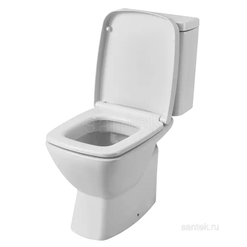 Унитаз-компакт Santek Нео с горизонтальным выпуском, стандарт- 2 реж., дюропласт, 1WH302187 фото 2