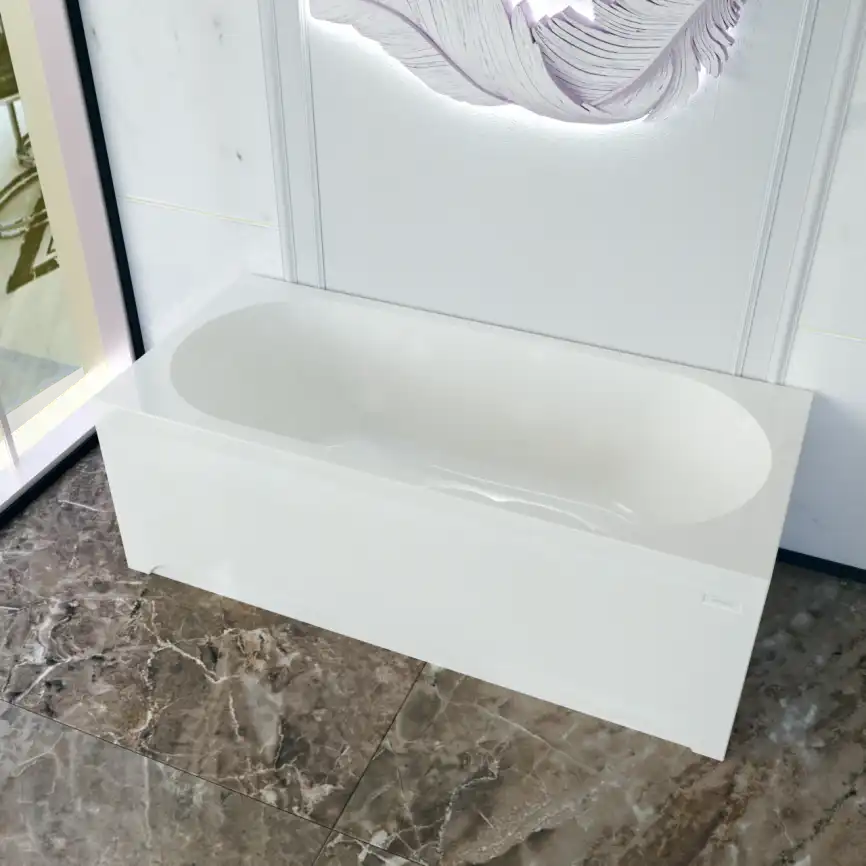 Акриловая ванна Radomir Вальс 180х80 (1-01-0-0-1-183), на каркасе, белая фото 3