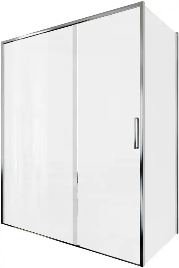 Душевой уголок Aquanet Pleasure Evo 160x100 AE65-160x100-CT профиль хром, прозрачное стекло фото 1