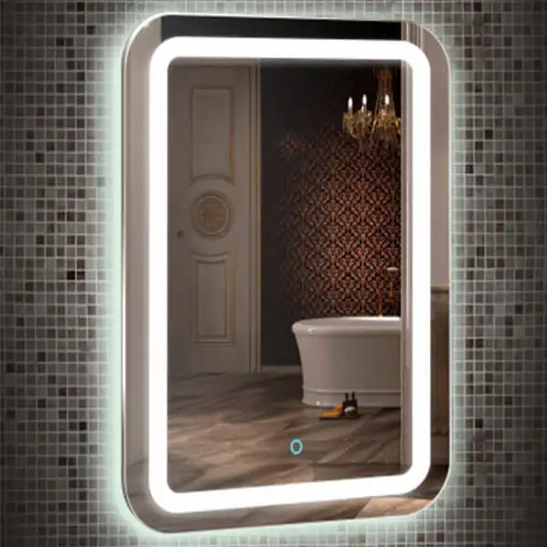 Зеркало с подсветкой AVS Отарио 40x70 см, антипар фото 1