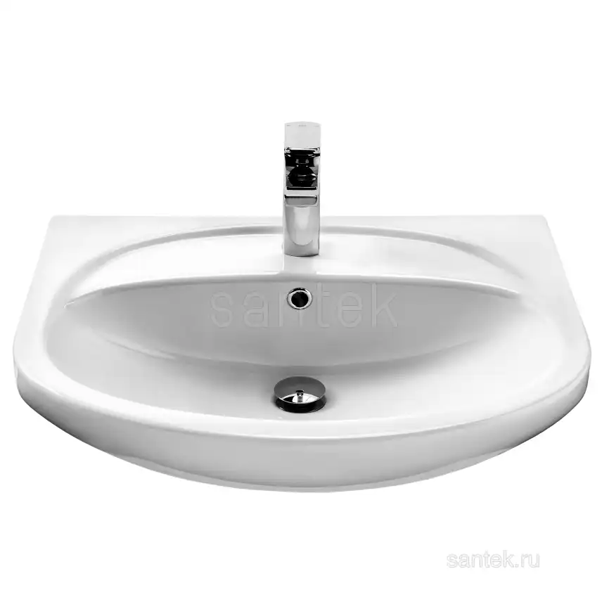 Раковина Santek Стелла 65 отверстие под смеситель 1WH110174 фото 2