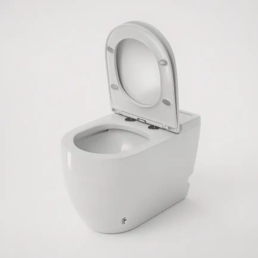 Приставной унитаз Grossman GR-PR-5502 безободковый, Белый глянцевый фото 3