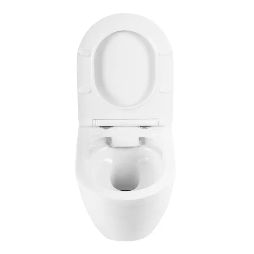 Комплект 3 в 1 Унитаз подвесной с сиденьем BelBagno LOTO BB070CHR/SC + Система инсталляции для унитазов BelBagno BB002-80  с кнопкой смыва BB014-SR-BIANCO фото 5