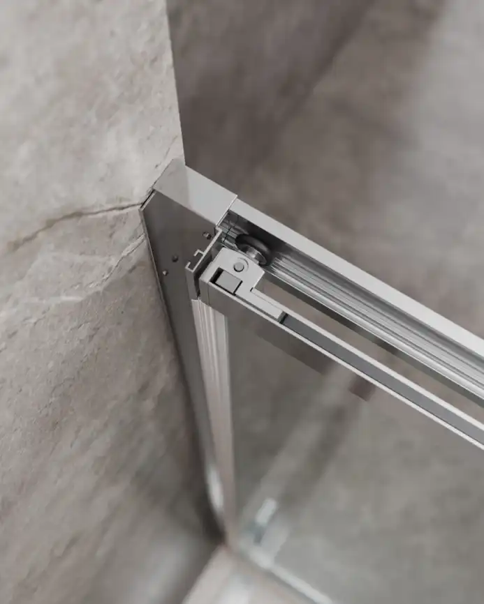 Душевая дверь CEZARES MOLVENO-BF-3-90-C-Cr-IV стекло Прозрачное, профиль Хром фото 5