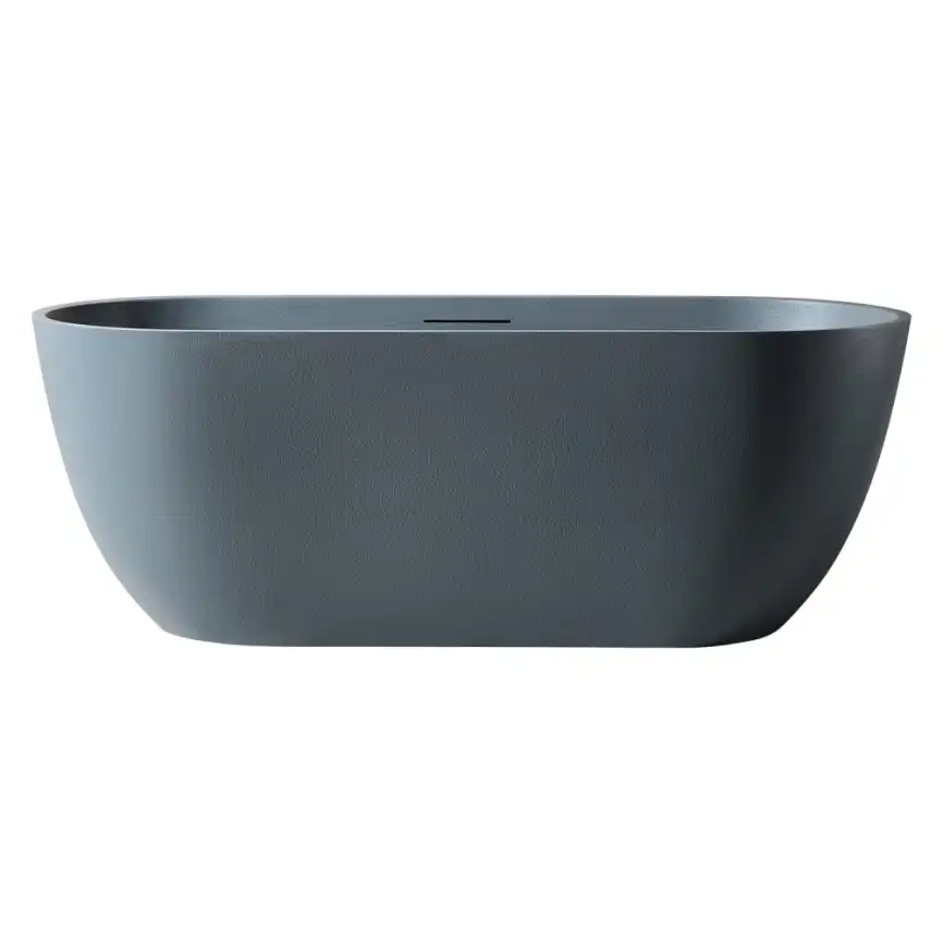 Ванна  Abber Frankfurt 170х75 AM9941G из искусственного камня, Серая матовая фото 5