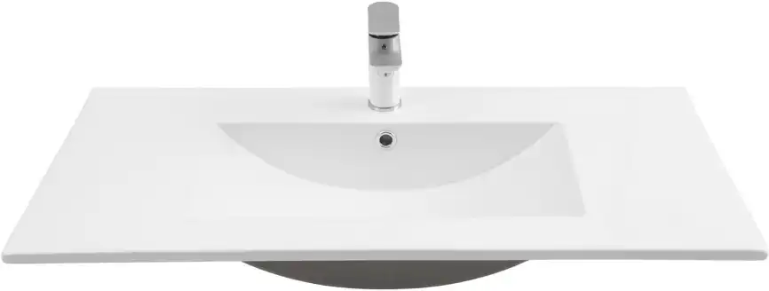 Раковина Aquanet Flow 90, белая, 347432 фото 1