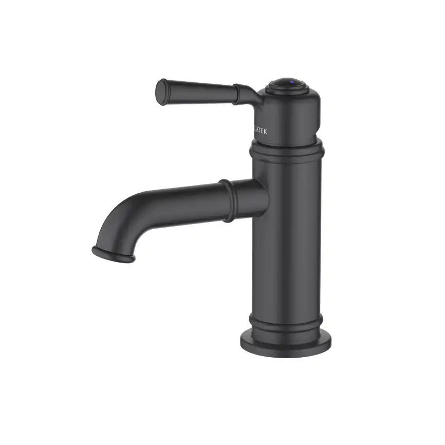Комплект смесителей для ванны Aquatek Классик AQ1530MB, 3 в 1 однорычажный, Черный матовый фото 5