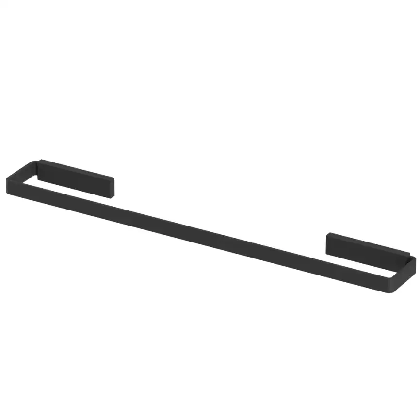 Полотенцедержатель Whitecross CUBO black 60 см, CU2452BL, Черный матовый фото 1