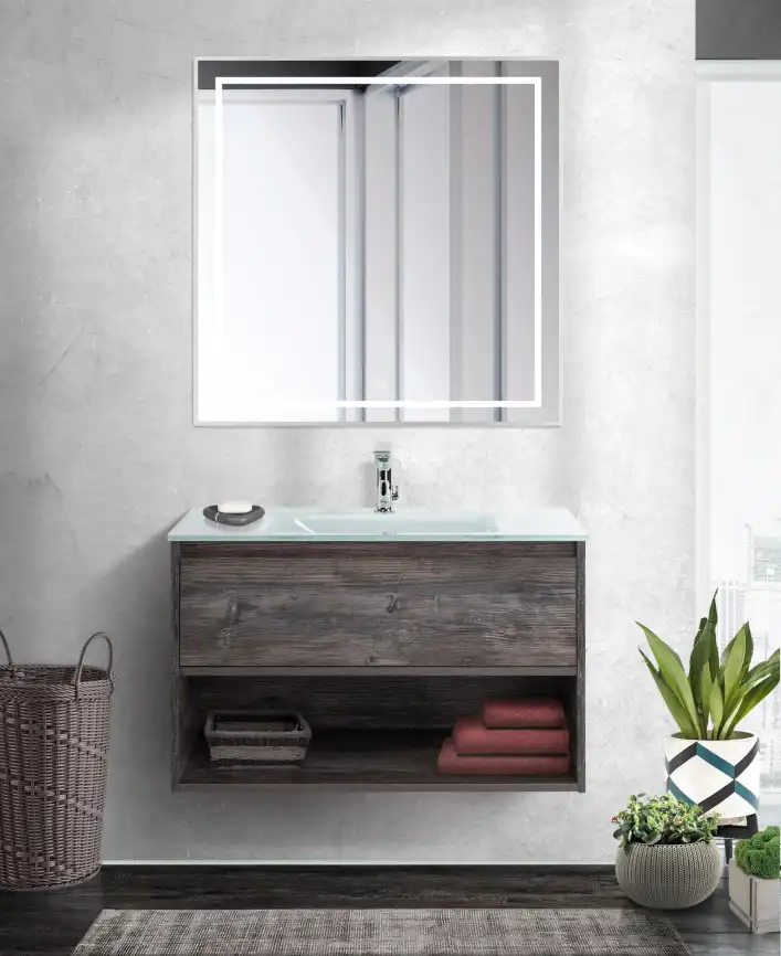 Зеркало BelBagno SPC-KRAFT-800-800-LED-TCH-WARM фото 8