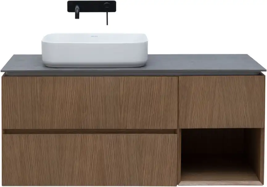 Тумба под раковину Allen Brau Infinity 120 1.21005.NO L дуб фото 6