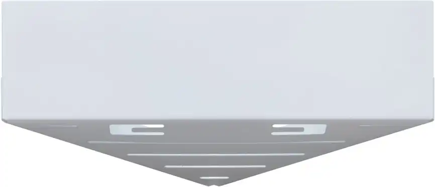 Полка Aquanet Магнум Н 28x28 белая матовая, угловая, 341542 фото 3
