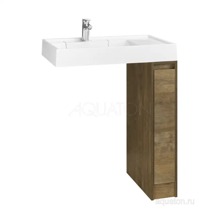 Фасад для тумбы Aquaton Лондри 20 Дуб Кантри 1A275001LHDY0 фото 1