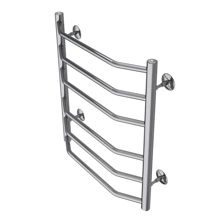 Полотенцесушитель водяной Azario Ravenna 50х60 AZ07156 П6 нижнее подключение 1/2