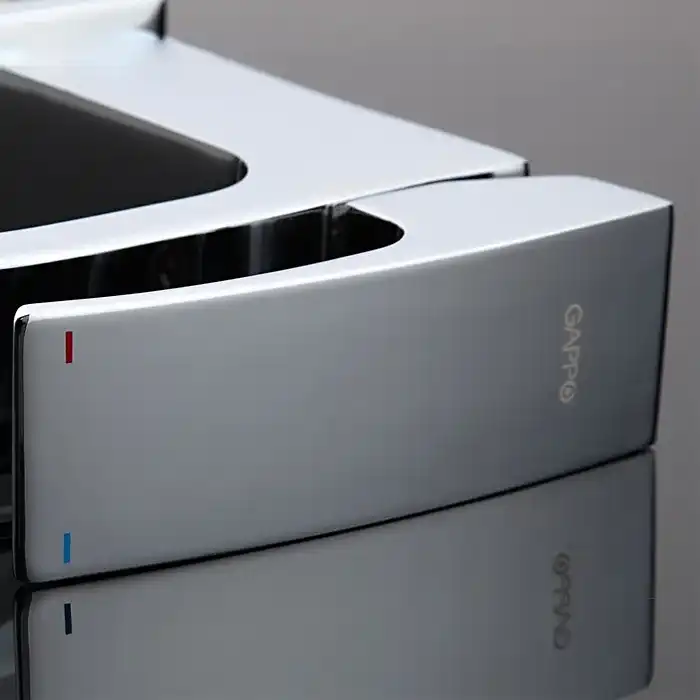 Смеситель для раковины Gappo G1007-1, Хром фото 4