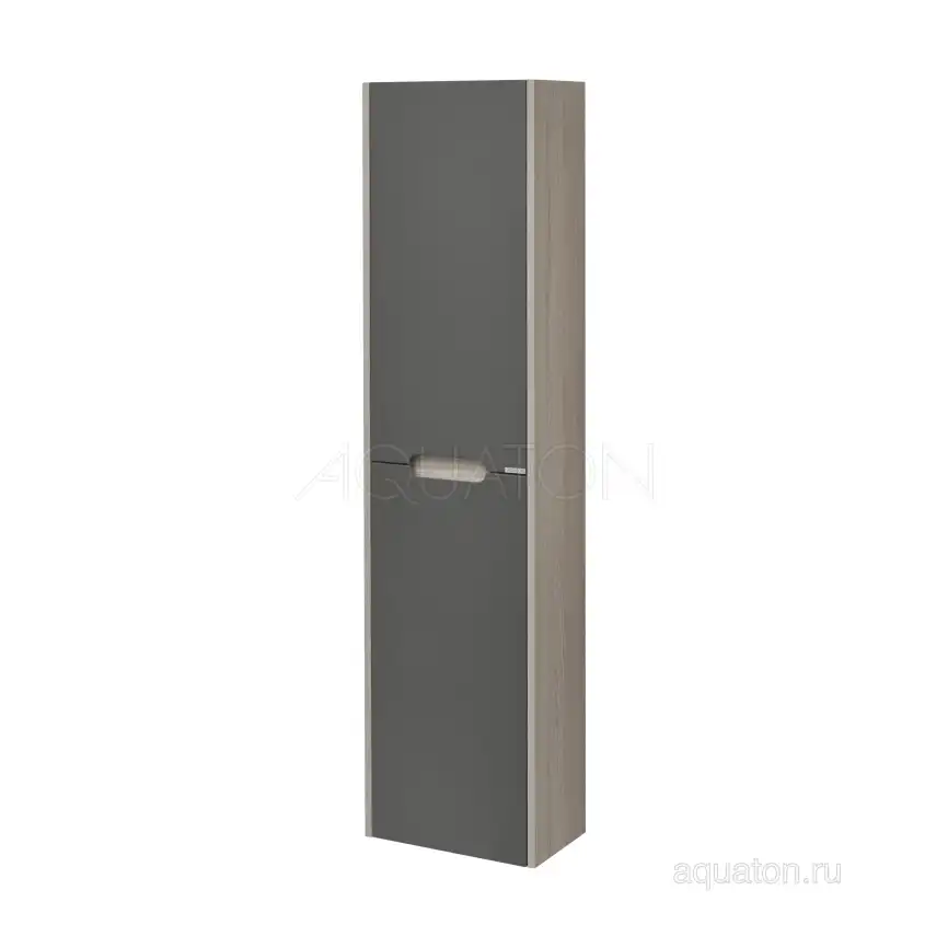 Шкаф-пенал Aquaton Оливия 40 1A254603OLUG0 подвесной цвет, грей / дуб ойстер фото 1