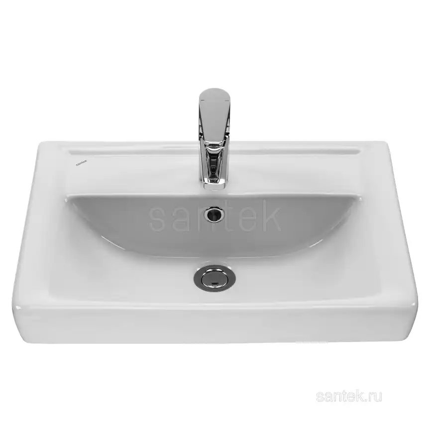 Раковина Santek Тигода 55 отверстие под смеситель 1WH302127 мини фото 2