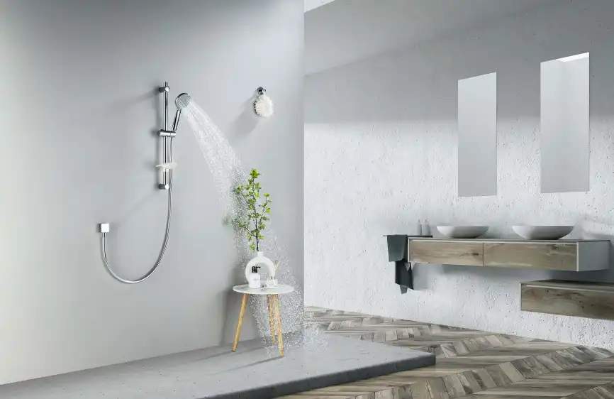 Душевой гарнитур Aquatek БЕТТА AQ2015CR, Хром фото 6