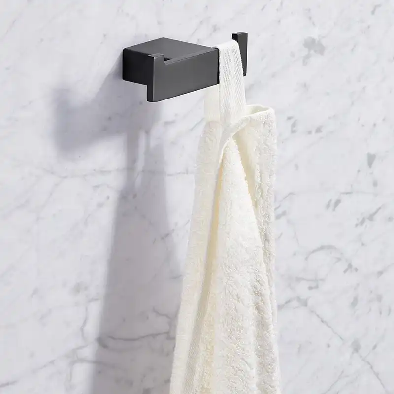 Крючок AVS Swart, черный матовый, двойной фото 8