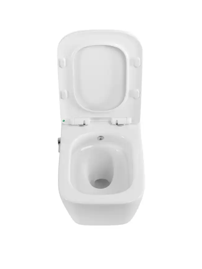 Унитаз подвесной BelBagno KRAFT BB7106CH-TOR-BS/SC с сиденьем, функцией биде и смесителем фото 7