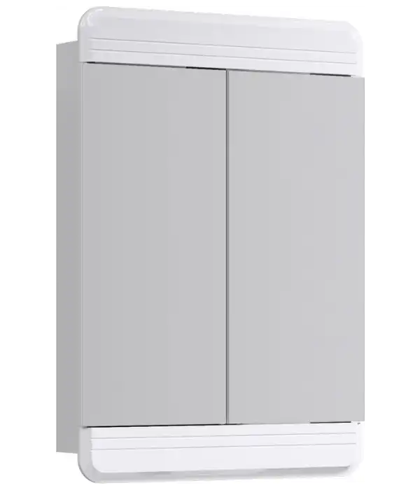 Зеркальный шкаф Aqwella Corsica 65 см, Kor.04.06, цвет Белый фото 1