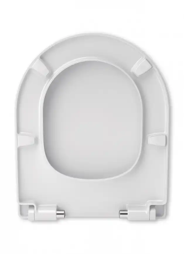 Сиденье Roca The Gap Round микролифт, тонкое, быстрое снятие, дюропласт  7801D12007 фото 2