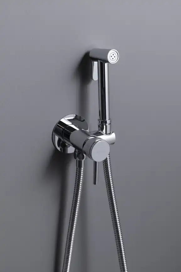 Гигиенический душ со смесителем Allen Brau 5.31A29-00 однорычажный, Хром фото 4