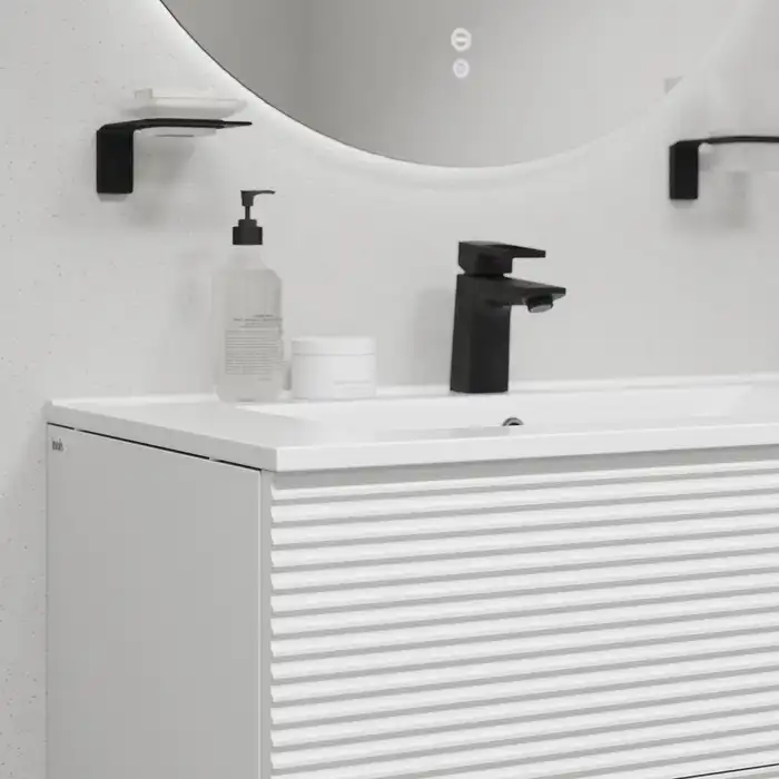 Тумба с раковиной IDDIS Bild 80, подвесная, Белая, BIL80W0i95K фото 11