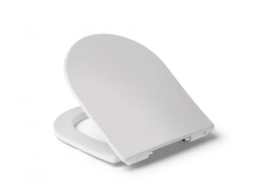 Сиденье Roca The Gap Round микролифт, тонкое, быстрое снятие, дюропласт  7801D12007 фото 1