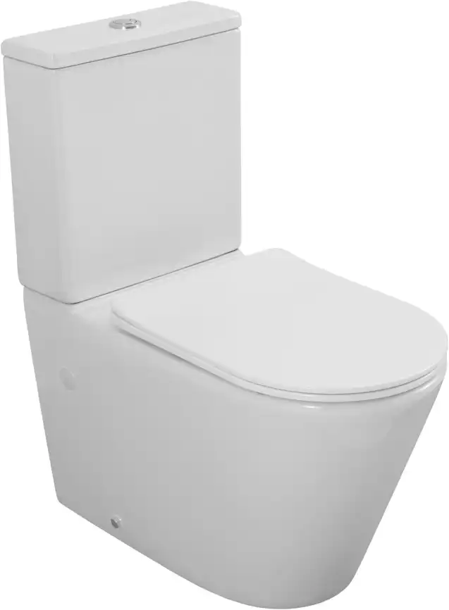 Унитаз напольный Logan Tornado L6C с сидением Soft Close -SLIMSEAT фото 1