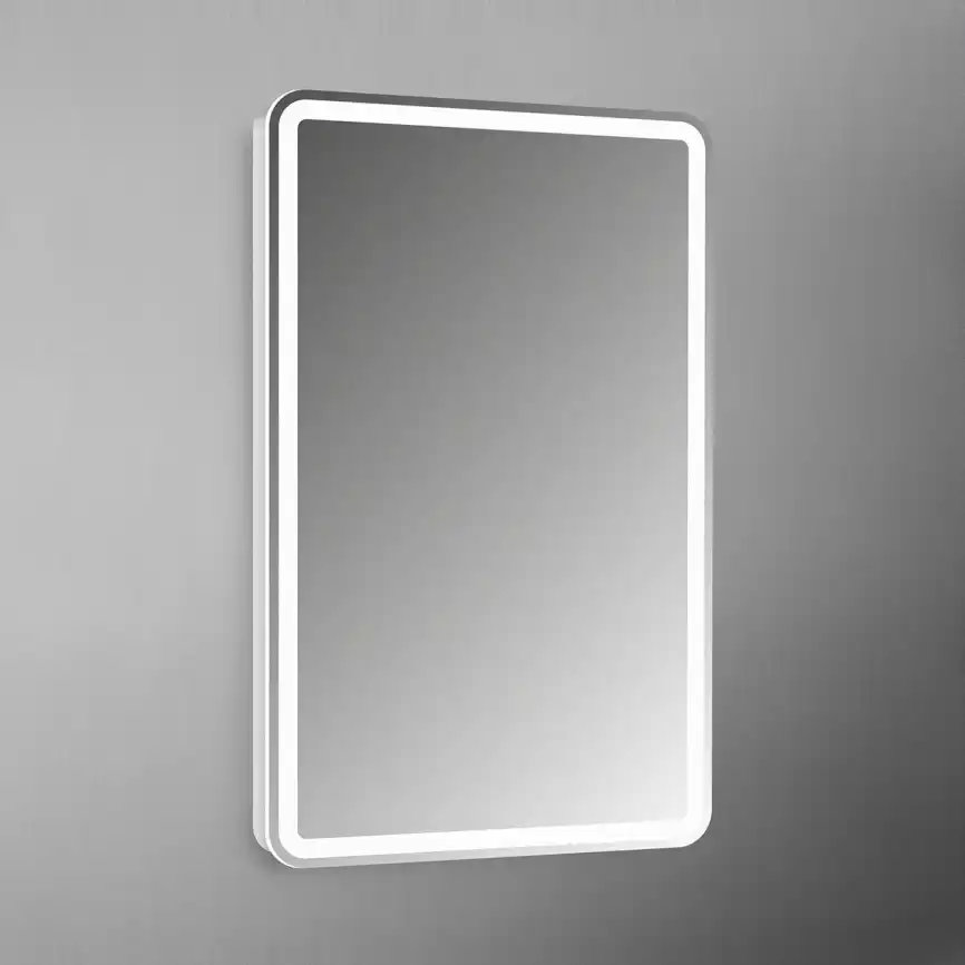 Зеркало BelBagno MARINO 50х80 SPC-MAR-500-800-LED-BTN с подстветкой, кнопочный выключатель фото 1