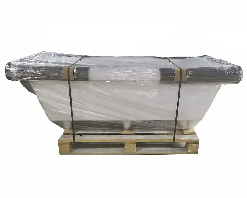 Ванна из литьевого мрамора  Aqua de Marco NESTOR 177х80 Белая 1180WNES фото 11