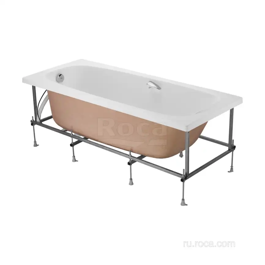 Акриловая ванна Roca Sureste 170х70 ZRU9302769 прямоугольная, Белая фото 9
