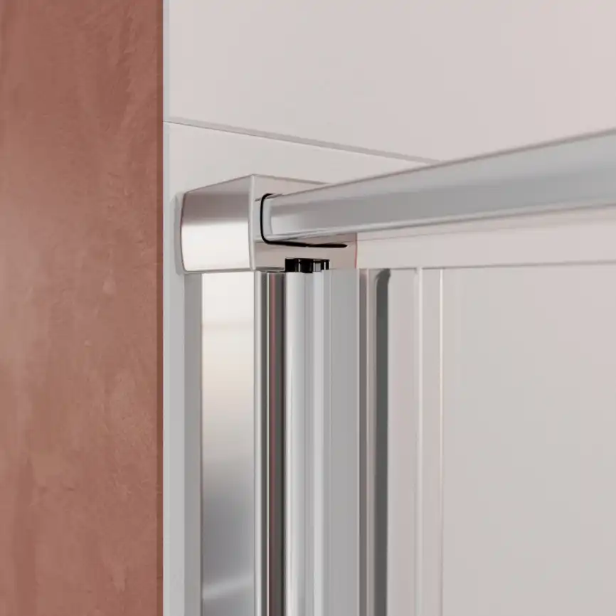 Душевая дверь Cezares Liner 100 см, LINER-B-12-100-C-Cr-R, профиль Хром, стекло Прозрачное фото 7