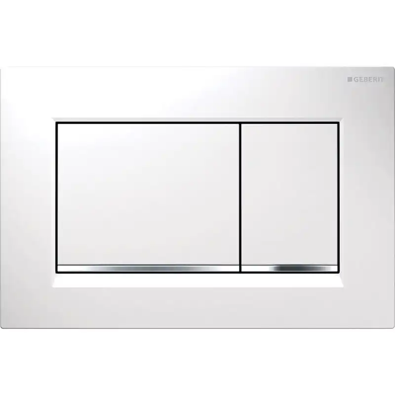 Клавиша смыва Geberit Sigma 30 115.883.KJ.1 Белый/хром фото 1