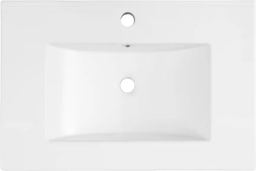 Раковина Aquanet Flow 70, белая, 347430 фото 3