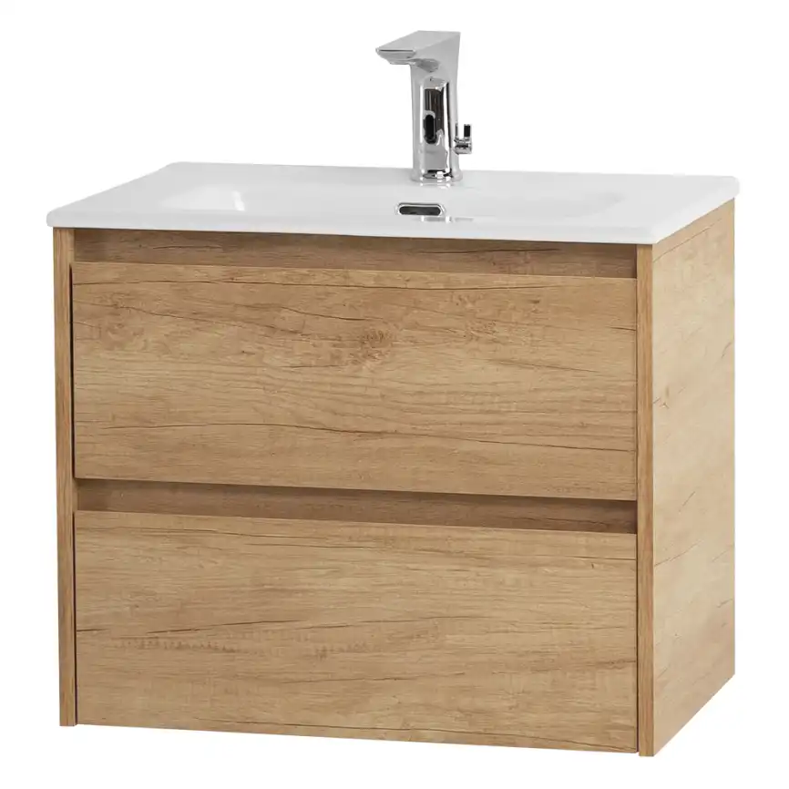 Тумба под раковину BelBagno KRAFT 39-700/390-2C-SO-RNN подвесная Rovere Nebrasca Nature фото 3