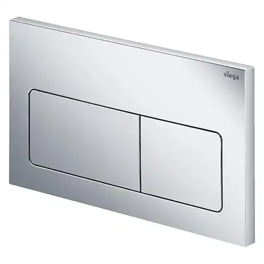 Инсталляция Viega Prevista Dry 792824 для подвесных унитазов с бачком, с клавишей смыва Хром фото 2