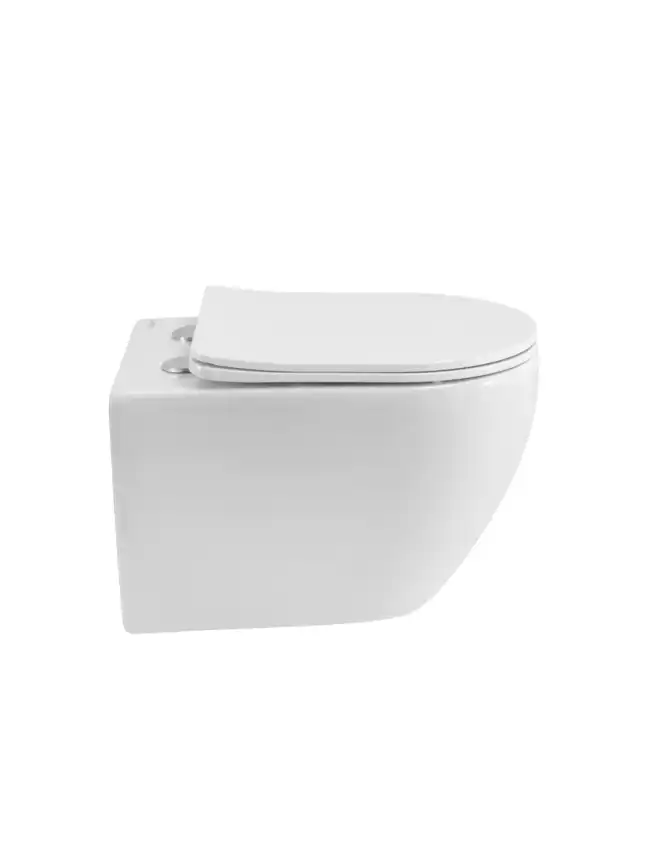 Подвесной унитаз CEZARES STYLUS-TOR CZR-546-TH-TOR/SC, со смывом TORNADO, с сиденьем микролифт фото 4