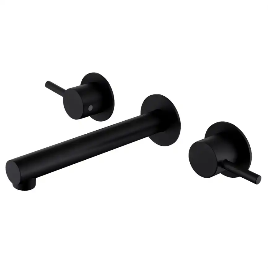 Смеситель для раковины Abber Emotion AF88121B встраиваемый, с внутренней частью, Черный матовый фото 1