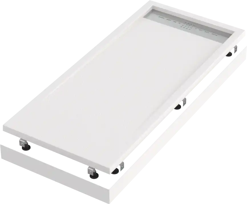 Душевой поддон Good Door Stella 100х70 из искусственного камня, Белый ЛП00144 фото 2