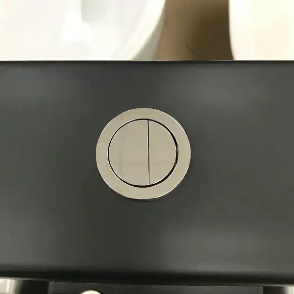 Унитаз-компакт AVS Сити 801-0003-N-R-MB безободковый, черный матовый фото 5