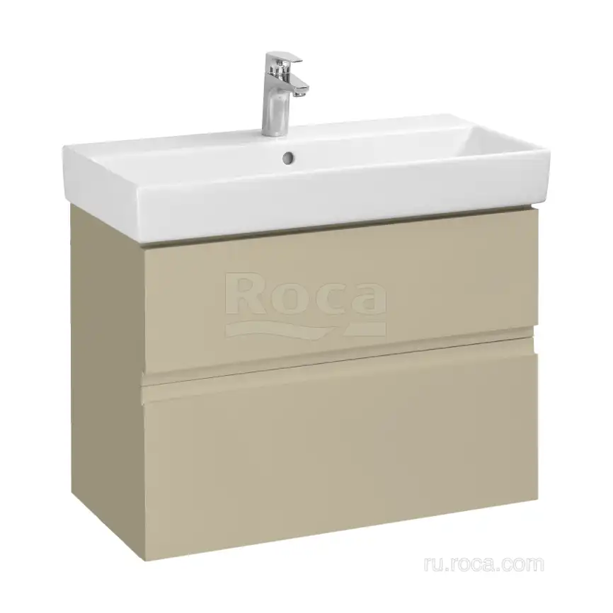 Тумбы под раковину Roca Oleta 80 A857640515 подвесная, цвет, Капучино фото 1