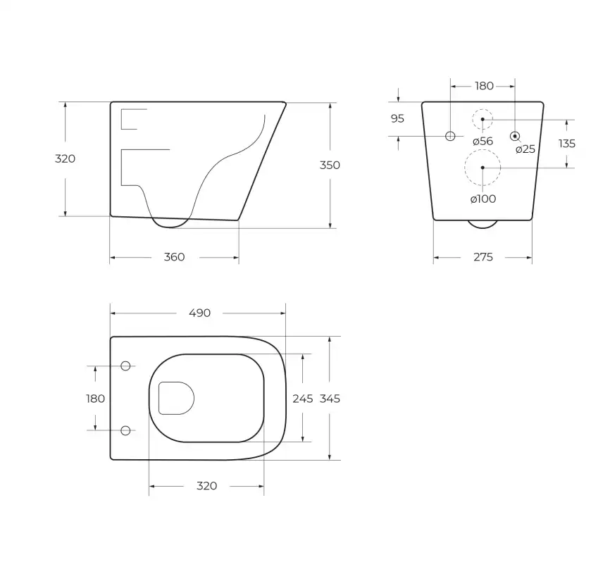 Подвесной унитаз BelBagno ARDENTE-R BB520CH-TOR/SC, безободковый, смыв торнадо с сиденьем микролифт, Белый фото 12